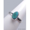 Bague argent authentique Opale Australienne taille 52 Bijoux en Opale Australienne CWA70.6
