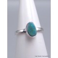 Bague argent authentique Opale Australienne taille 52 Bijoux en Opale Australienne CWA70.6