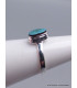 Bague argent authentique Opale Australienne taille 52 Bijoux en Opale Australienne CWA70.6