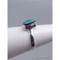 Bague argent authentique Opale Australienne taille 52 - Bijoux en Opale Australienne