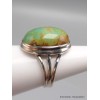 Bague Turquoise n° 8 trois anneaux taille 59 Bagues pierres naturelles YM31.5