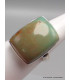 Bijou Bague Turquoise n° 8 rectangulaire taille 59 Bagues pierres naturelles YM31.6