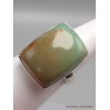 Bijou Bague Turquoise n° 8 rectangulaire taille 59 Bagues pierres naturelles YM31.6