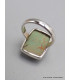 Bijou Bague Turquoise n° 8 rectangulaire taille 59 Bagues pierres naturelles YM31.6