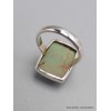 Bijou Bague Turquoise n° 8 rectangulaire taille 59 Bagues pierres naturelles YM31.6