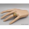 Bijou Bague Turquoise n° 8 rectangulaire taille 56 Bagues pierres naturelles YM31.7