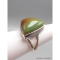 Authentique turquoise américaine n° 8 bague taille 56 Bagues pierres naturelles YM31.8