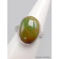Authentique bague turquoise américaine n° 8 taille 59 - Bagues pierres naturelles