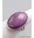 Bague Purpurite trois anneaux taille 55 Bijoux en Purpurite YM29.4