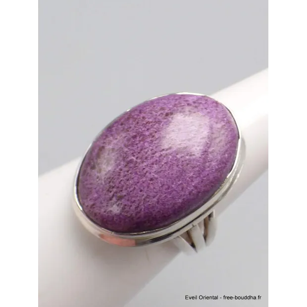 Bague Purpurite trois anneaux taille 55 - Bijoux en Purpurite