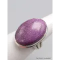 Bague Purpurite trois anneaux taille 55 - Bijoux en Purpurite