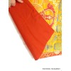 Nappe tibétaine pour autel bouddhiste en soie Tentures tibétaines Bouddha CHET4