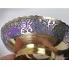 Bols d'offrandes laiton émaillé mauve 10 cm Bols d'offrandes bouddhistes BOLEM7
