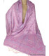 Pashmina en soie authentique parme bleu Tous les pashminas CSS6