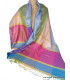 Châle en pure soie multicolore Tous les pashminas CSS8