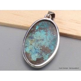 Bijou Pendentif oval en Shattuckite qualité AAA Pendentifs pierres naturelles CWA73.4
