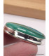 RARE Pendentif en Malachite sur Chrysocolle qualité AAA Pendentifs pierres naturelles CWA74.3
