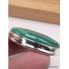 RARE Pendentif en Malachite sur Chrysocolle qualité AAA Pendentifs pierres naturelles CWA74.3