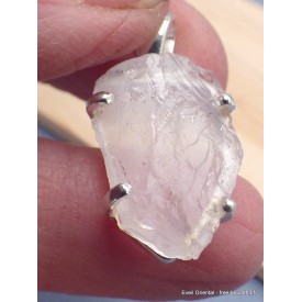 Pendentif argent Cristal Quartz Lémurien Pendentifs pierres naturelles CWA57.6