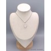 Pendentif argent Cristal Quartz Lémurien Pendentifs pierres naturelles CWA57.6