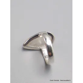 Authentique bague Pierre de lune bleue grade A+++ taille 56 - Bijoux en Pierre de lune