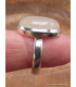 Bijou Pierre de lune bleue bague taille 61 Bijoux en Pierre de lune CWA77.11