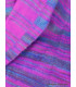 Grand châle népalais pourpre bleu 100 x 200 cm Grand Châle népalais 100 x 200 cm GCN4
