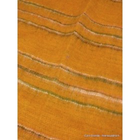 Grand châle laine de yak moutarde 100 x 200 cm Grand Châle népalais 100 x 200 cm GCN10
