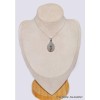 Pendentif Agate Scénique blanche noire-bt Bijoux en Agate Scenic CWA85