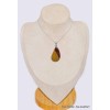 Pendentif Jaspe Mokaïte forme larme Pendentifs pierres naturelles CWA87.2