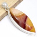 Pendentif marquise en Jaspe Mokaïte Pendentifs pierres naturelles CWA87.3