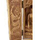 Autel temple bouddhiste Triptyque 20 cm Statuettes Bouddhistes TRYP2