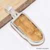 Bijou Pendentif argent Topaze impériale brute Pendentifs pierres naturelles CWA79.5
