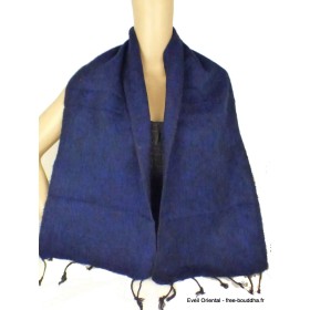 Echarpe laine de yack bleu nuit Echarpes Laine de Yak ECHA16