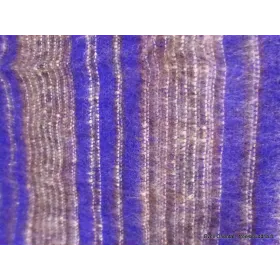 Grand châle ethnique népalais bleu violet rose 100 x 200 cm - Châle de méditation 100 x 200 cm