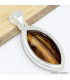Pendentif marquise Oeil de Tigre facetté Pendentifs pierres naturelles CWA93