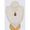 Bijou Pendentif Oeil de Tigre facetté forme goutte Pendentifs pierres naturelles cwa93.5