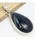 Pendentif Vivianite bleue jaune forme goutte Pendentifs pierres naturelles CWA94.2