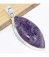 Bijou Pendentif Lepidolite taille marquise Bijoux en Lepidolite CWA95.1