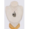 Gros Pendentif pierre Staurolite naturelle cuivrée Bijoux en Staurolite CWA96