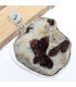 Imposant Pendentif pierre Staurolite porte-bonheur Bijoux en Staurolite CWA96.3