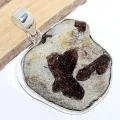 Imposant Pendentif pierre Staurolite porte-bonheur - Bijoux en Staurolite