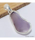 Pendentif en Quartz Lavande brut forme libre Pendentifs pierres naturelles CWA97.2