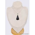 Pendentif argent Hématite Blister Pendentifs pierres naturelles CWA98.1