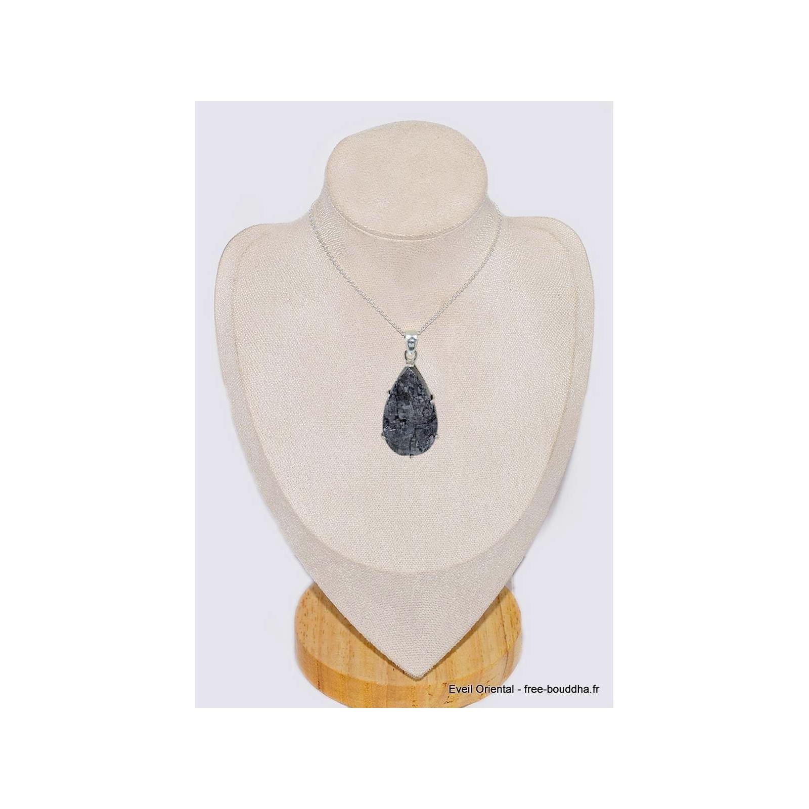 Collier Mystic Hematite en argent plaqué or