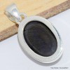 Bijou Pendentif en Black Star Diopside oval Pendentifs pierres naturelles CWA99.1