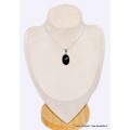 Bijou Pendentif en Black Star Diopside oval Pendentifs pierres naturelles CWA99.1