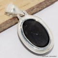 Pendentif en Black Star Diopside Obsidienne étoilée Pendentifs pierres naturelles CWA99.2