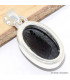 Pendentif en Black Star Diopside ou Diopside étoilée Pendentifs pierres naturelles CWA99.3