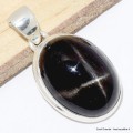 Pendentif en Black Star Diopside ou Diopside étoilée Pendentifs pierres naturelles CWA99.3